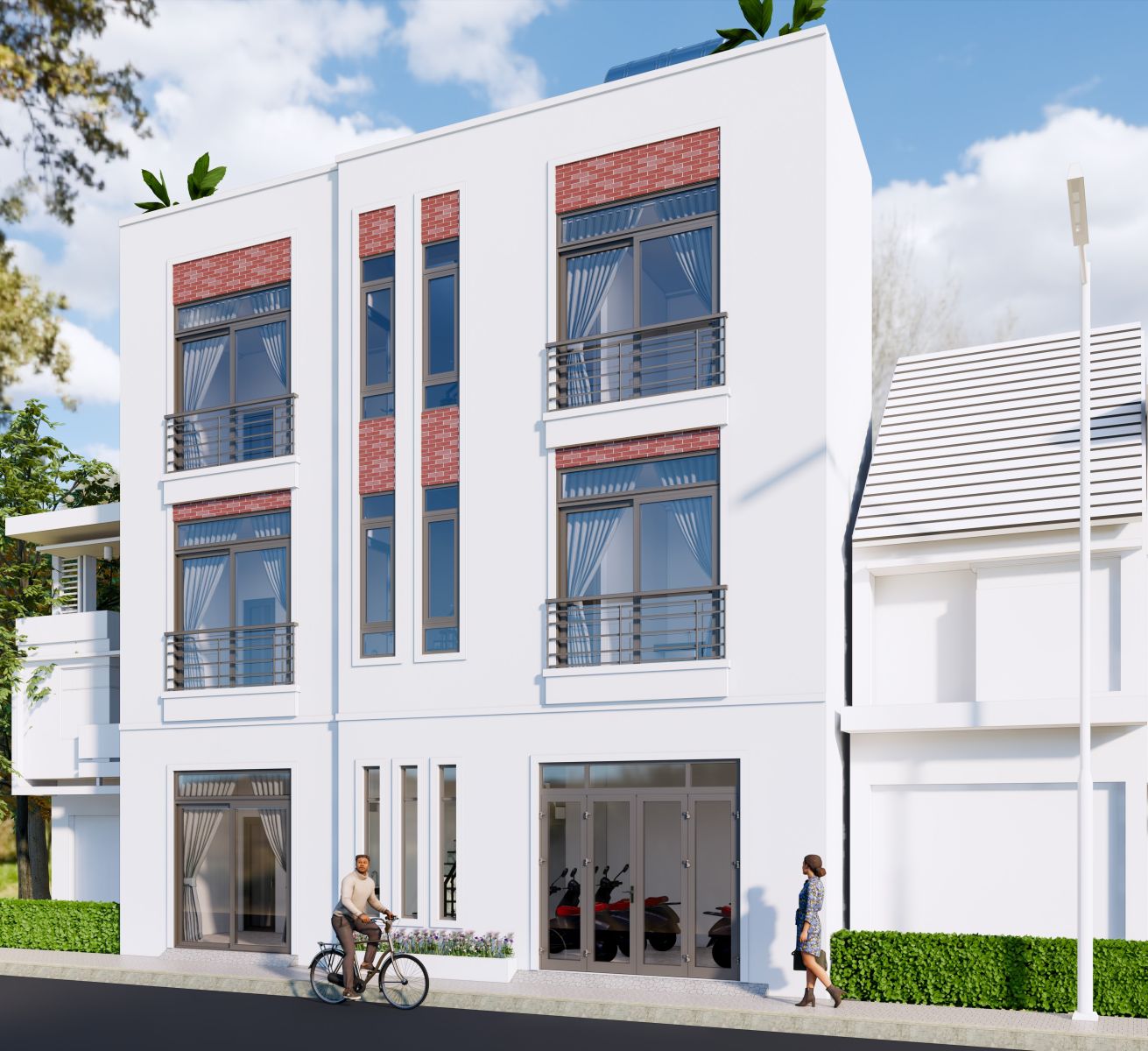 THIẾT KẾ VÀ THI CÔNG TRỌN GÓI NHÀ CHỊ THƯ, Q. BÌNH THẠNH, TP. HCM