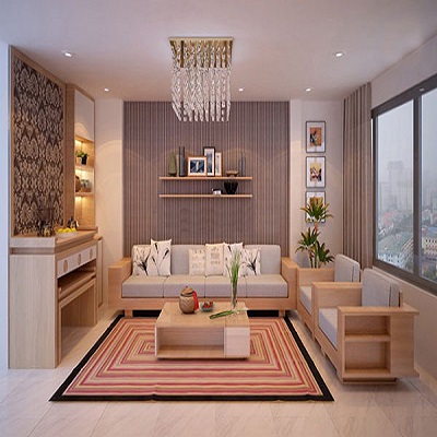 BÀI TRÍ PHÒNG KHÁCH HỢP PHONG THUỶ