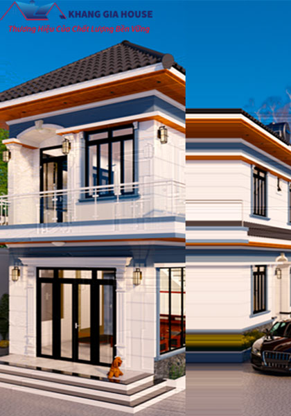 BIỆT THỰ PHỐ 2 TẦNG MÁI NHẬT TINH TẾ VÀ TRANG NHÃ